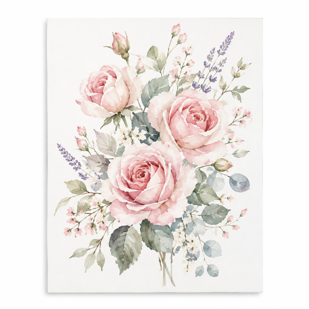 Floral Watercolor Print