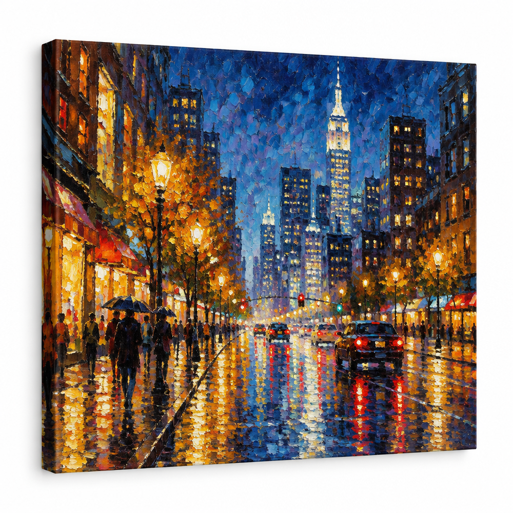 Urban Cityscape Painting