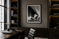 Monochrome Architectural - Framed
