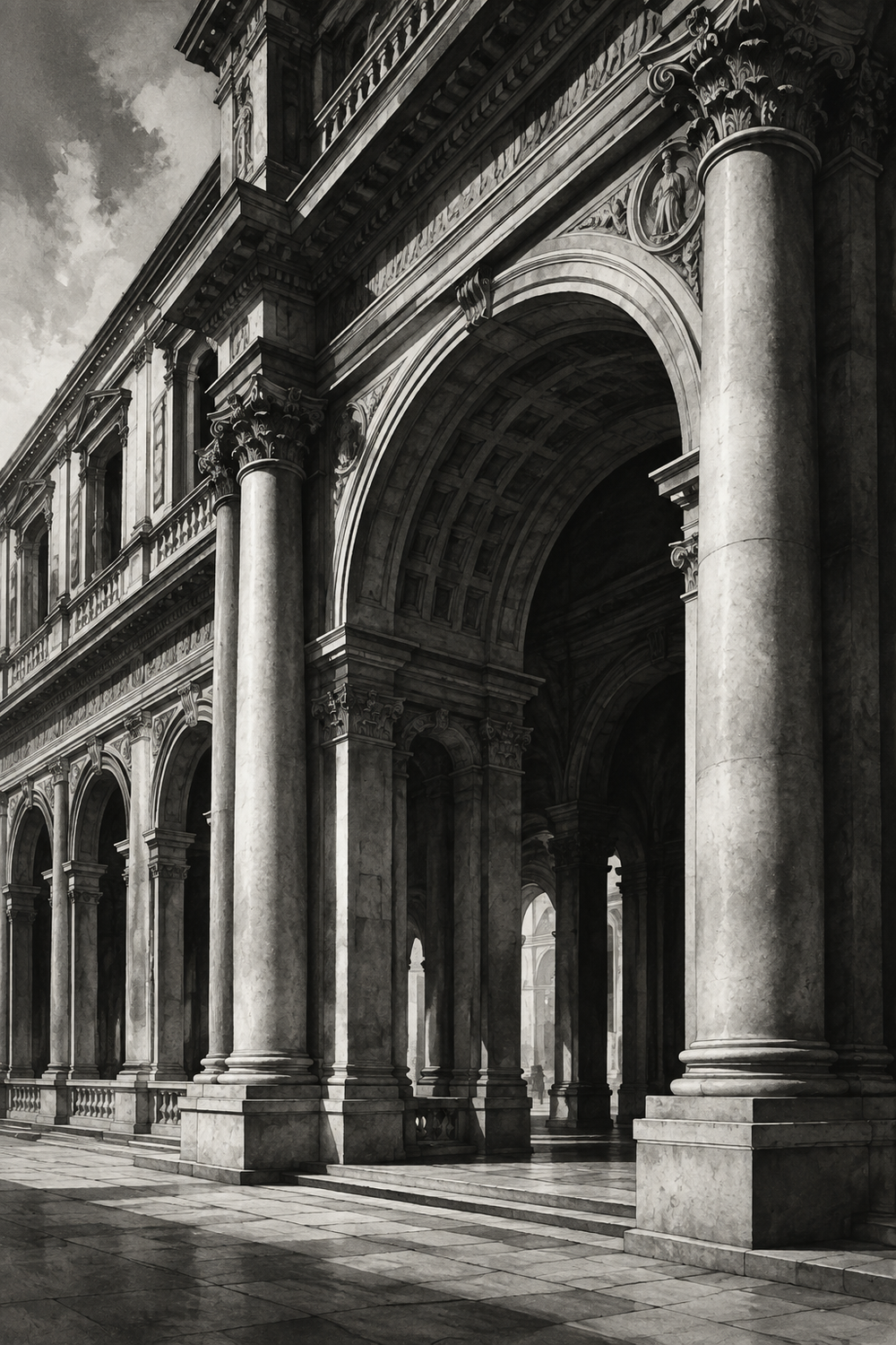 Monochrome Architectural Study